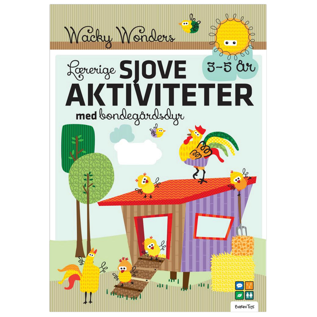 Aktivitetsbog med Lærerige Sjove Wacky Wonders Aktiviteter - FSC