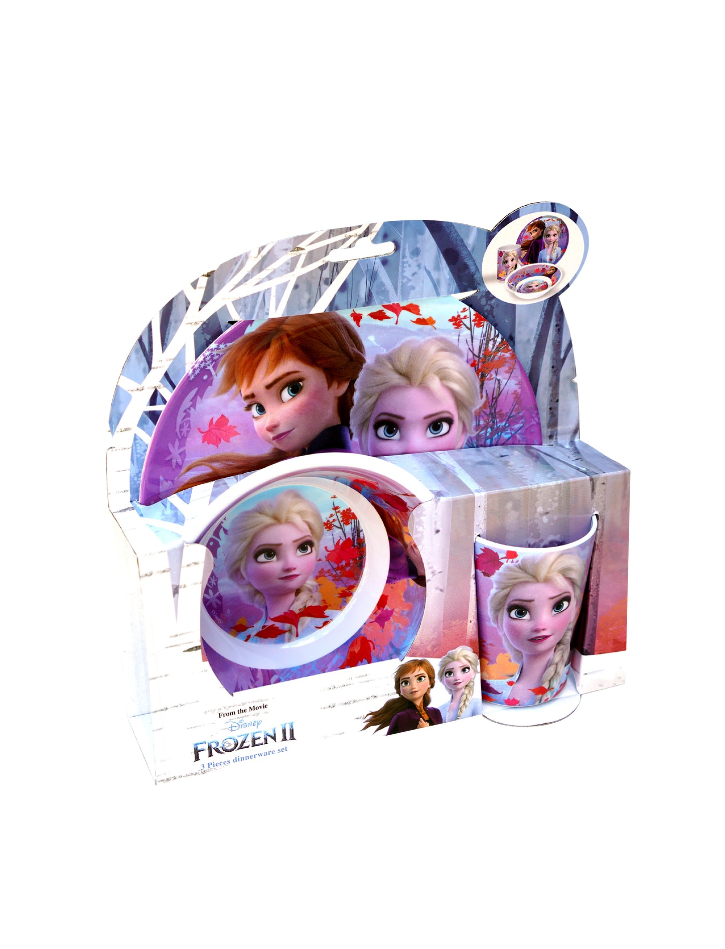 Frozen 3 pcs Melamine Set