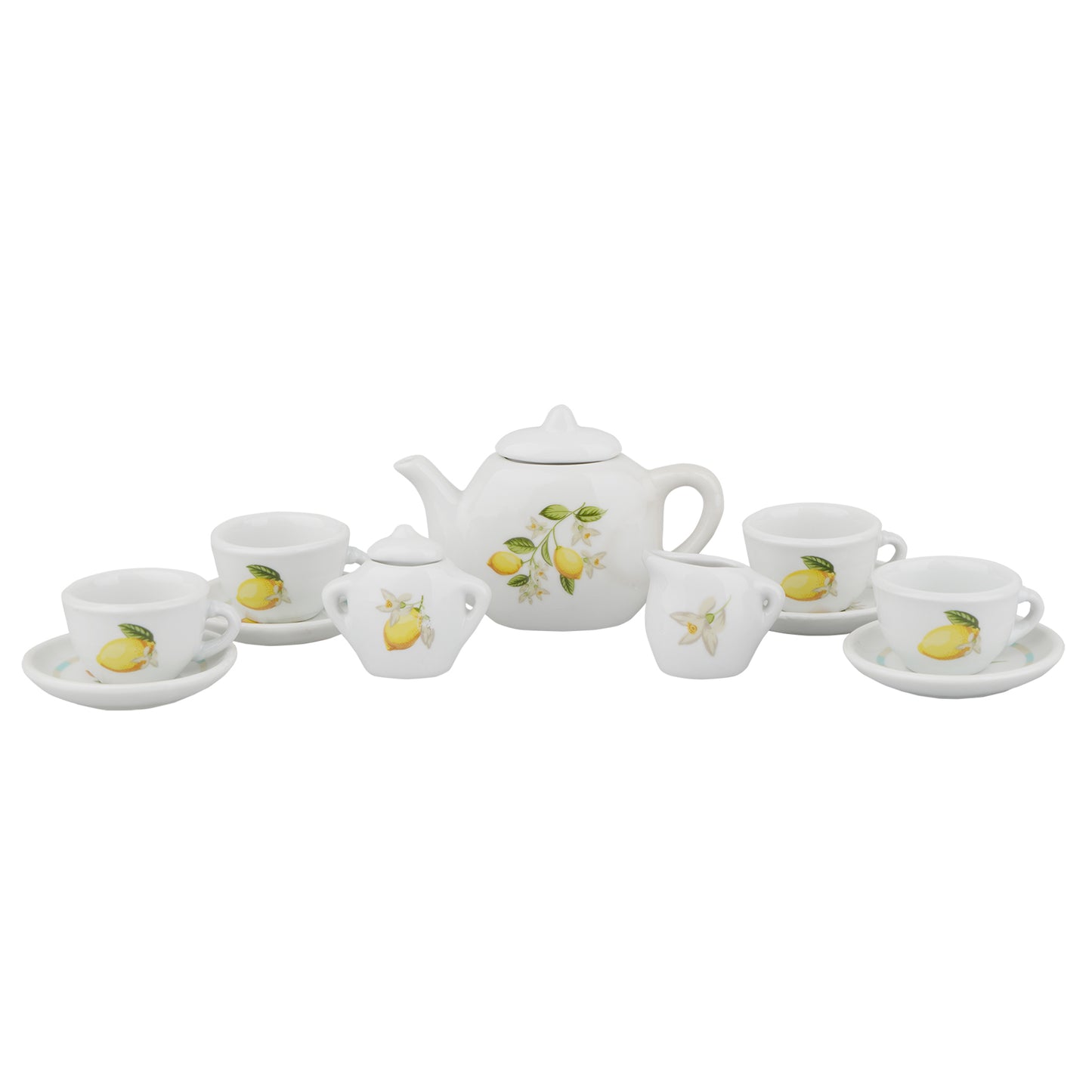 Citron - Porcelæn Tesæt - 12 dele