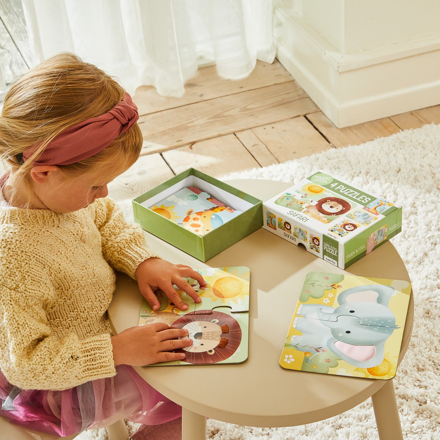 Safari Touch & Feel Puzzles