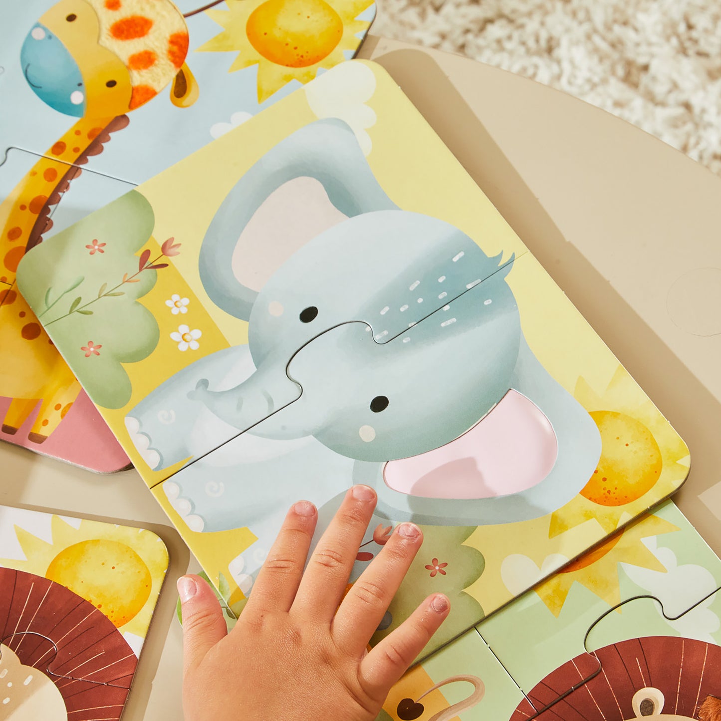 Safari Touch & Feel Puzzles