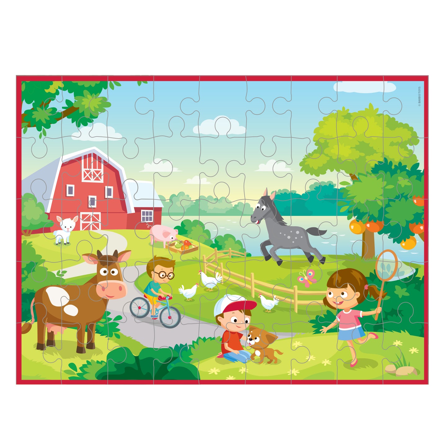 Puzzle box - Farm