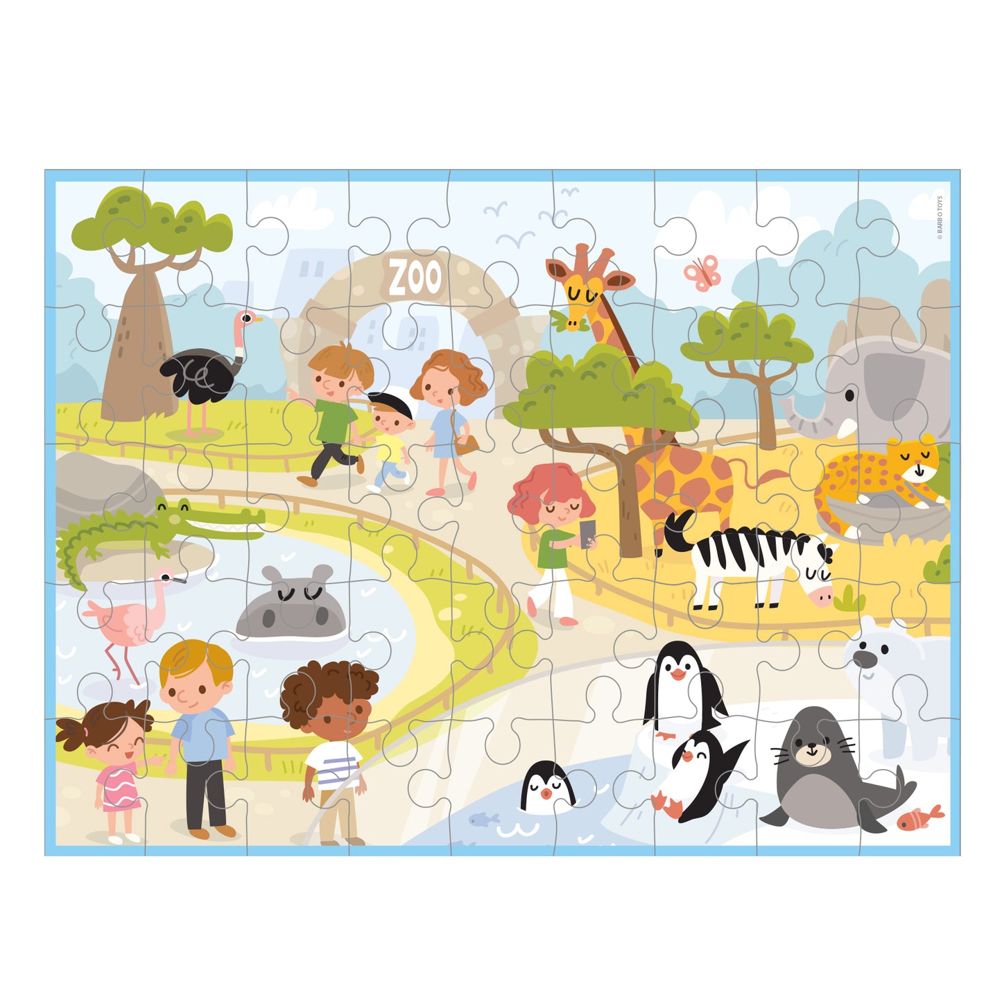 Puzzle box - Zoo