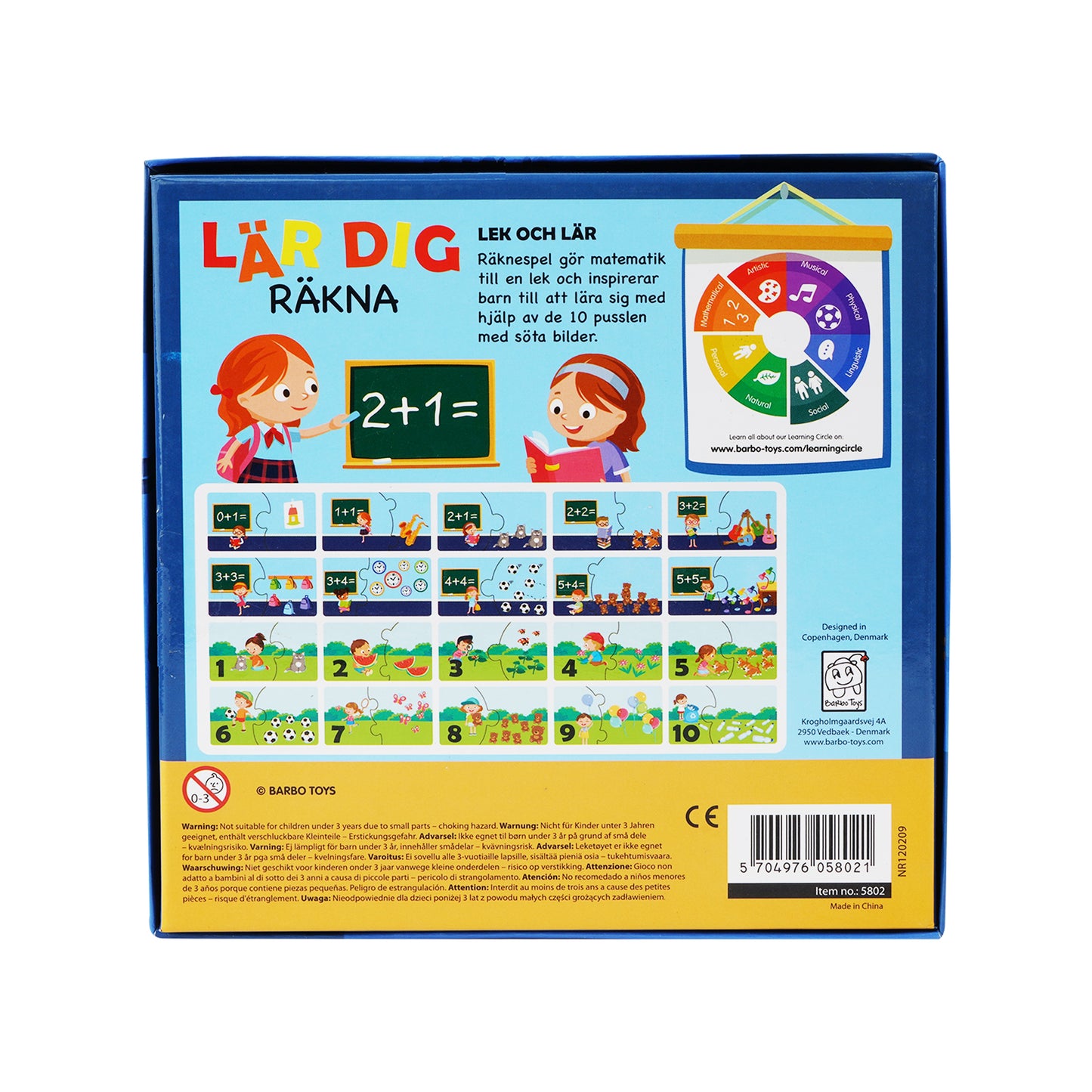 Puzzle Pedagogue - Learn Räkna SE