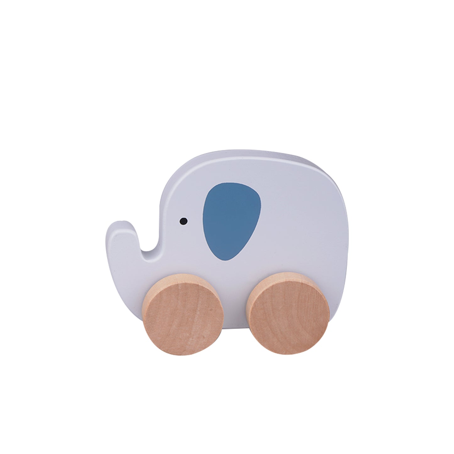 Wooden Animal on Wheels - Elephant