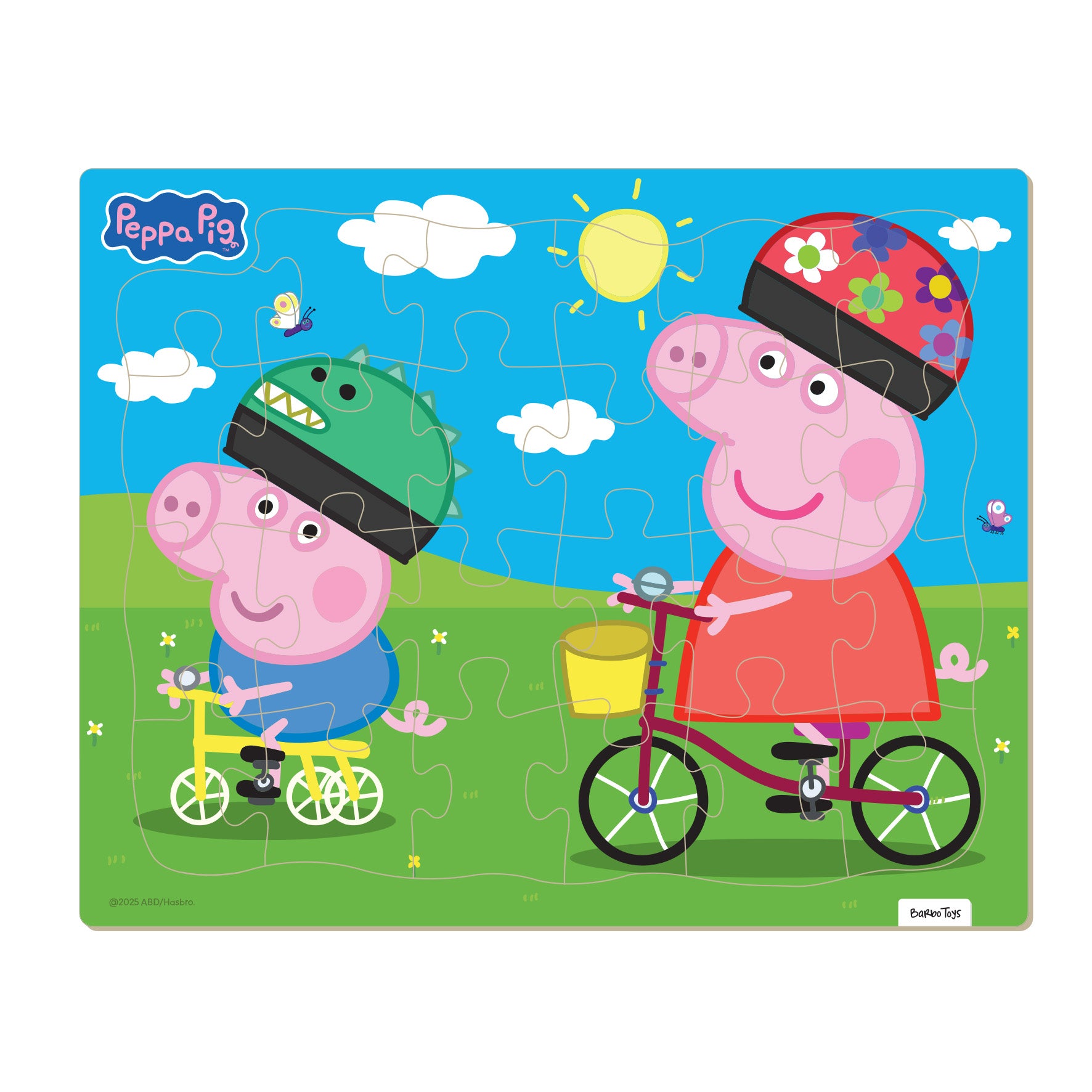 fahrradhelm peppa Peppa Pig - Framed Cardboard Puzzle