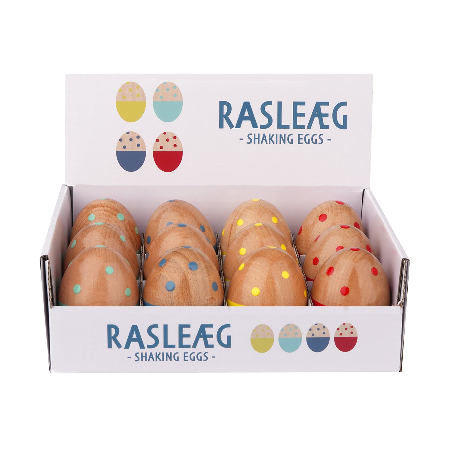 Barbo Wood - Wood Egg Display (with 12psc) FSC