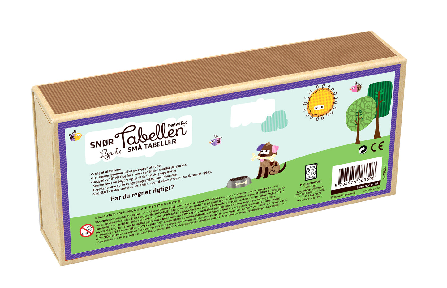 Wacky Wonders - Snør tabellen 2 - 5