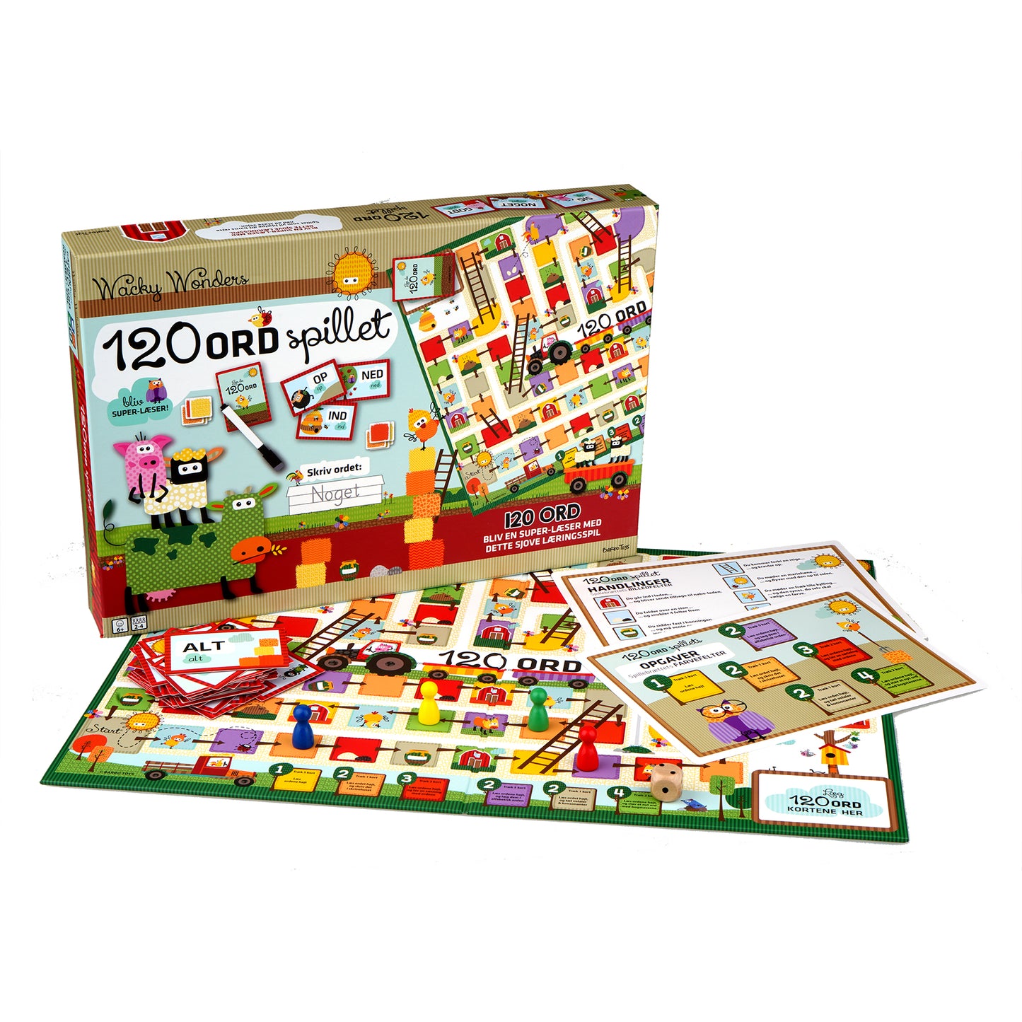 Wacky Wonders - 120 Ord Brætspil
