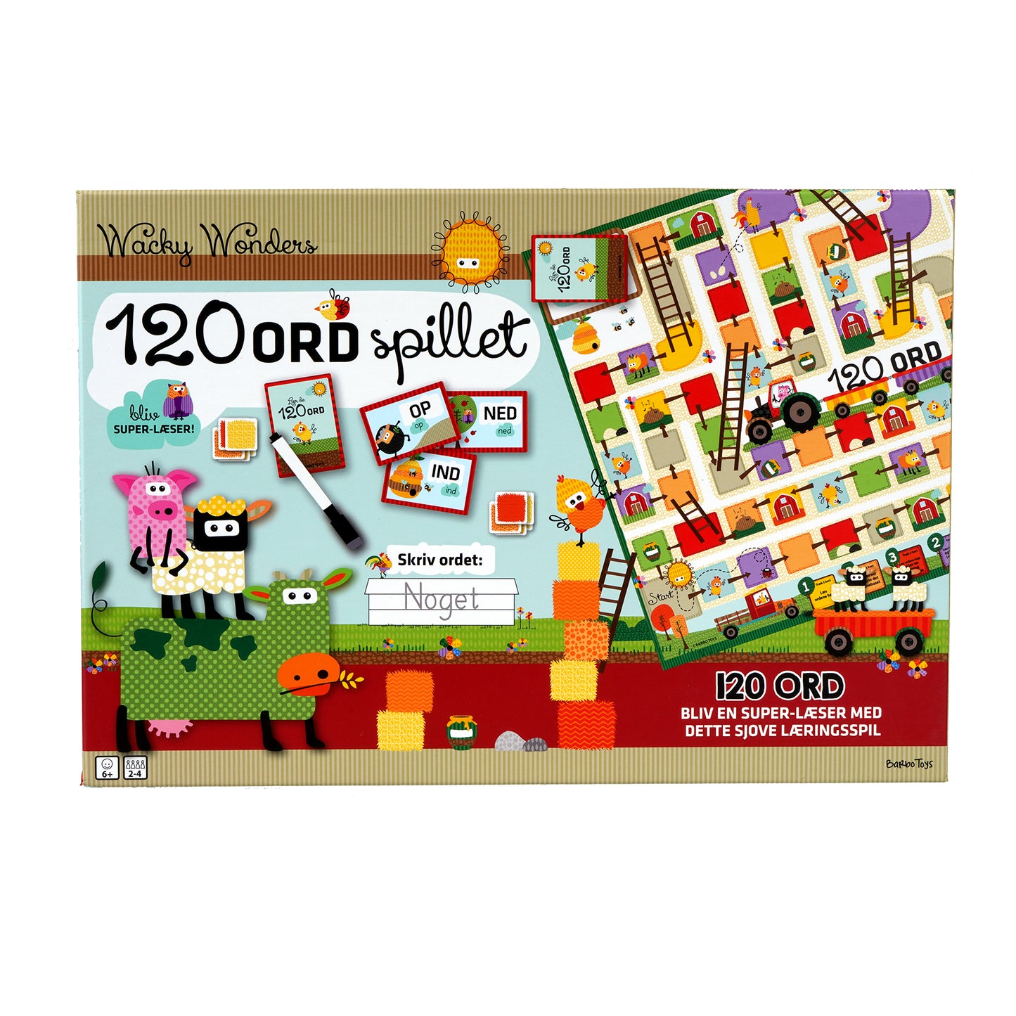 Wacky Wonders - 120 Ord Brætspil