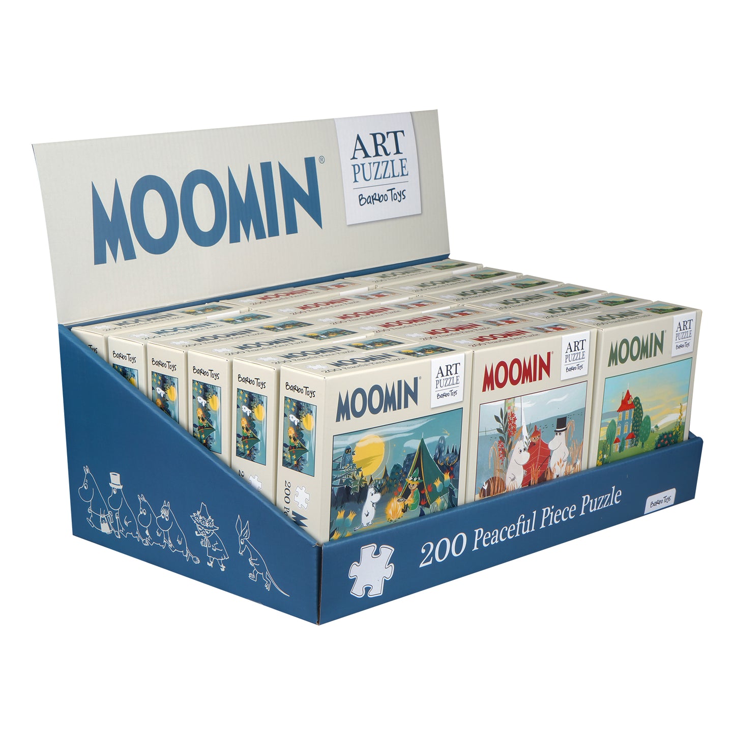 Moomin - Art Puzzle Display - 200 pcs