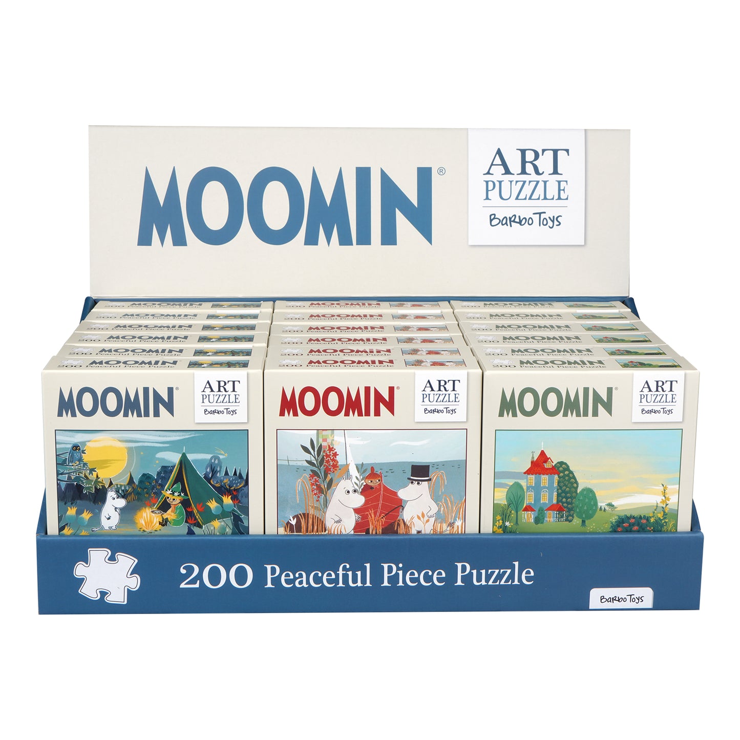 Moomin - Art Puzzle Display - 200 pcs
