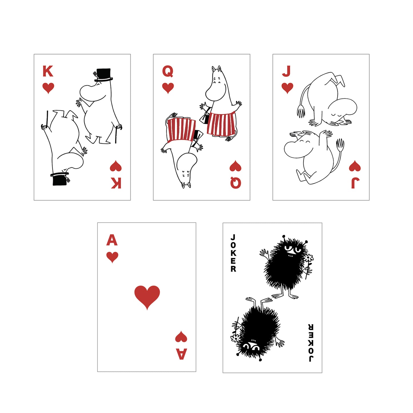 Moomin Playing Cards - Tin - Forest