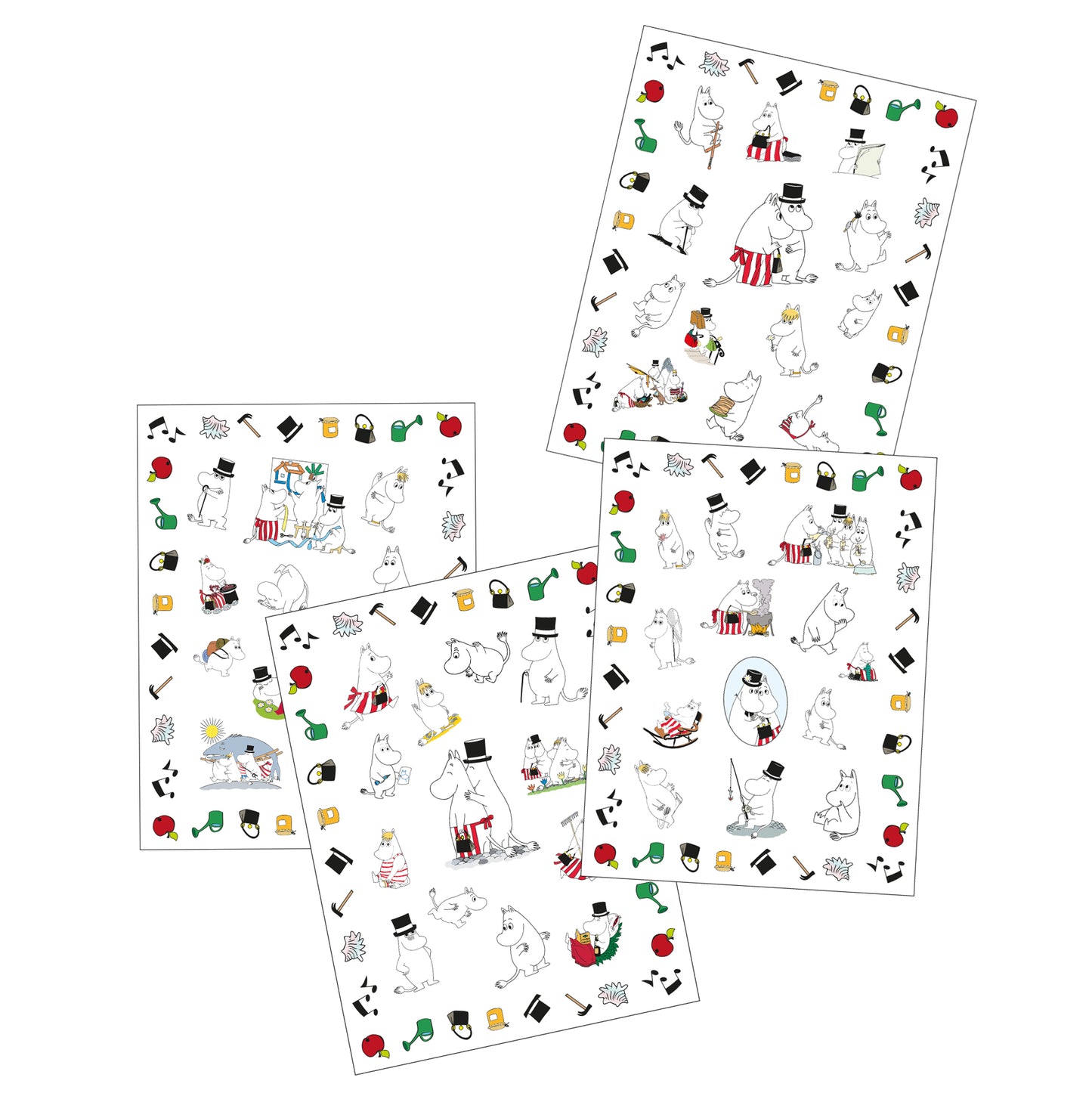 Moomin - Stickers - Family