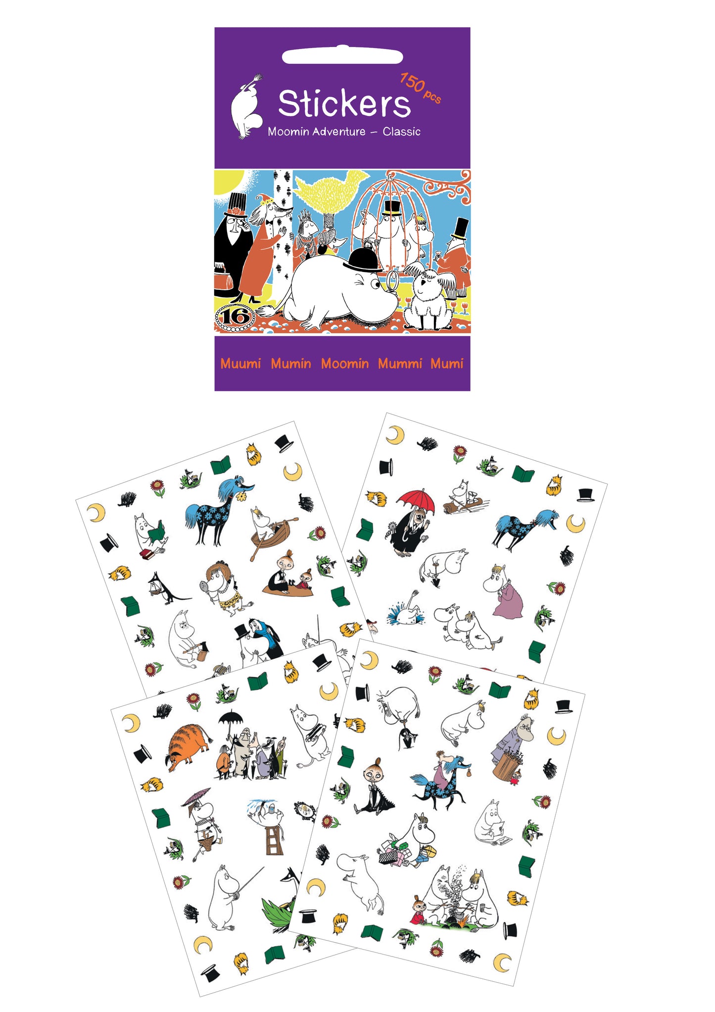 Moomin Adventure Stickers
