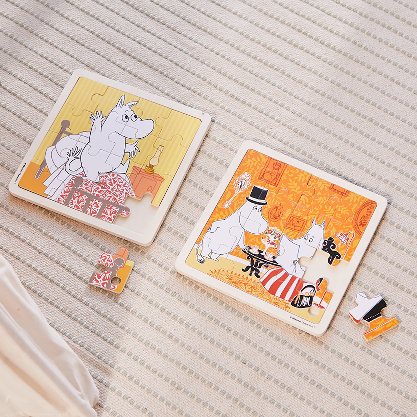 Moomin - Square Wooden Puzzle - Teatime