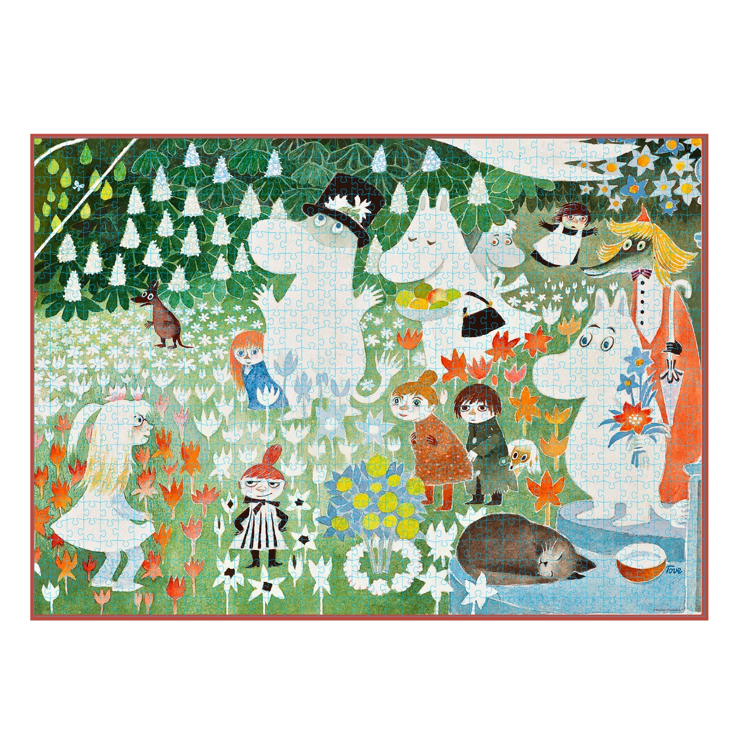 Moomin Art Puzzle - Floral Garden - 1000 pcs