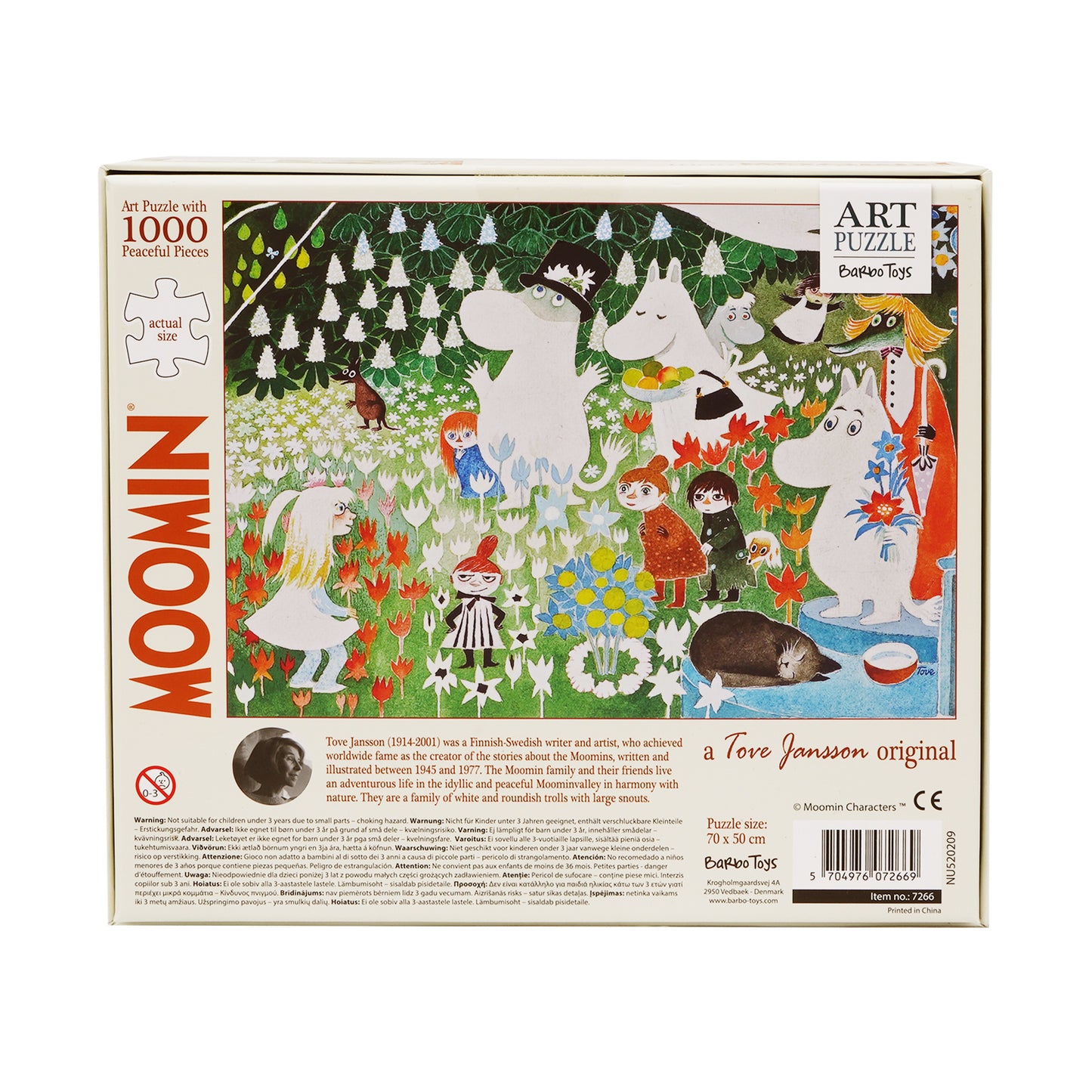 Moomin Art Puzzle - Floral Garden - 1000 pcs