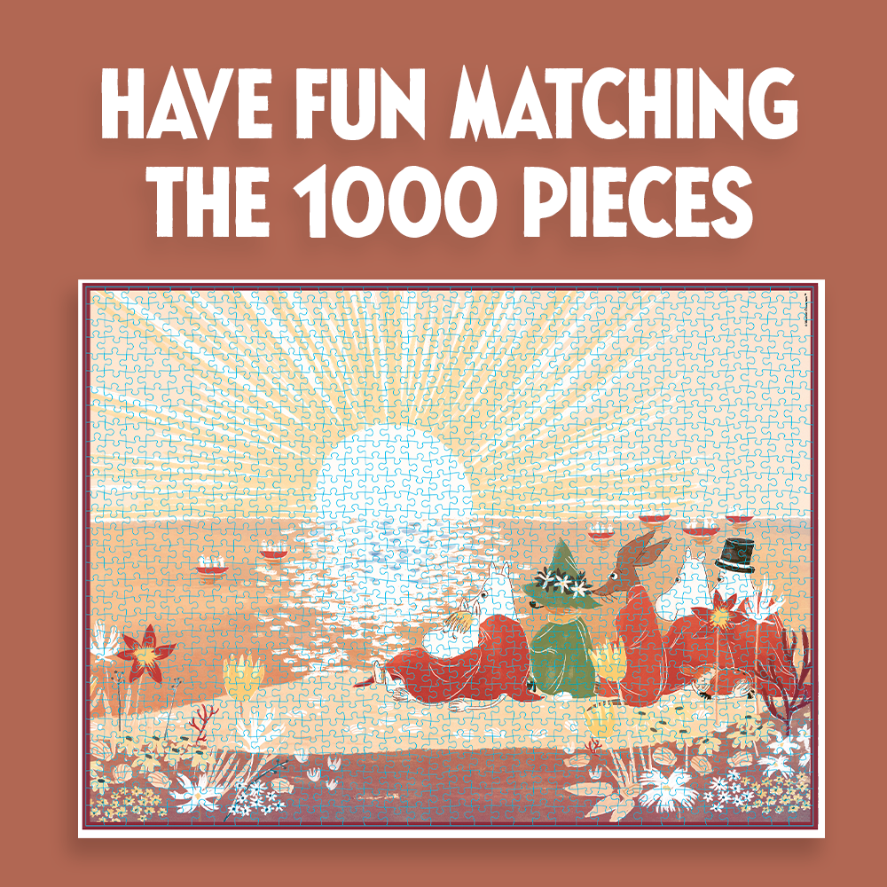 Mumi Art Puslespil - 1000 brikkker