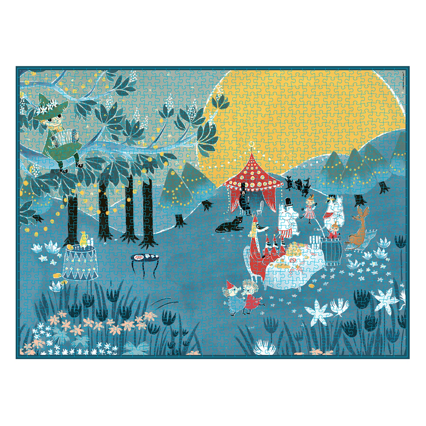 Moomin Art Puzzle - Blue - 1000 pcs