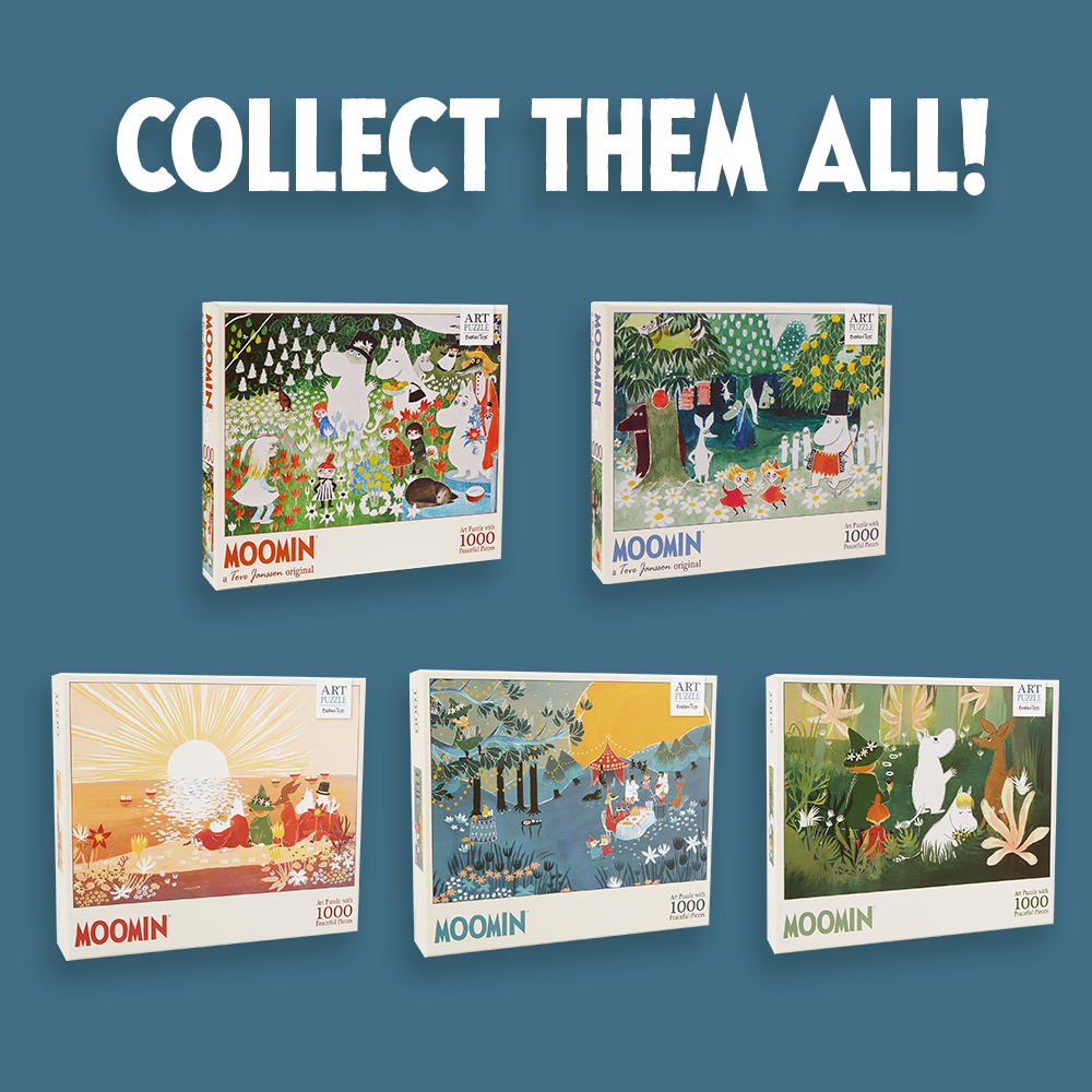 Moomin Art Puzzle - Blue - 1000 pcs