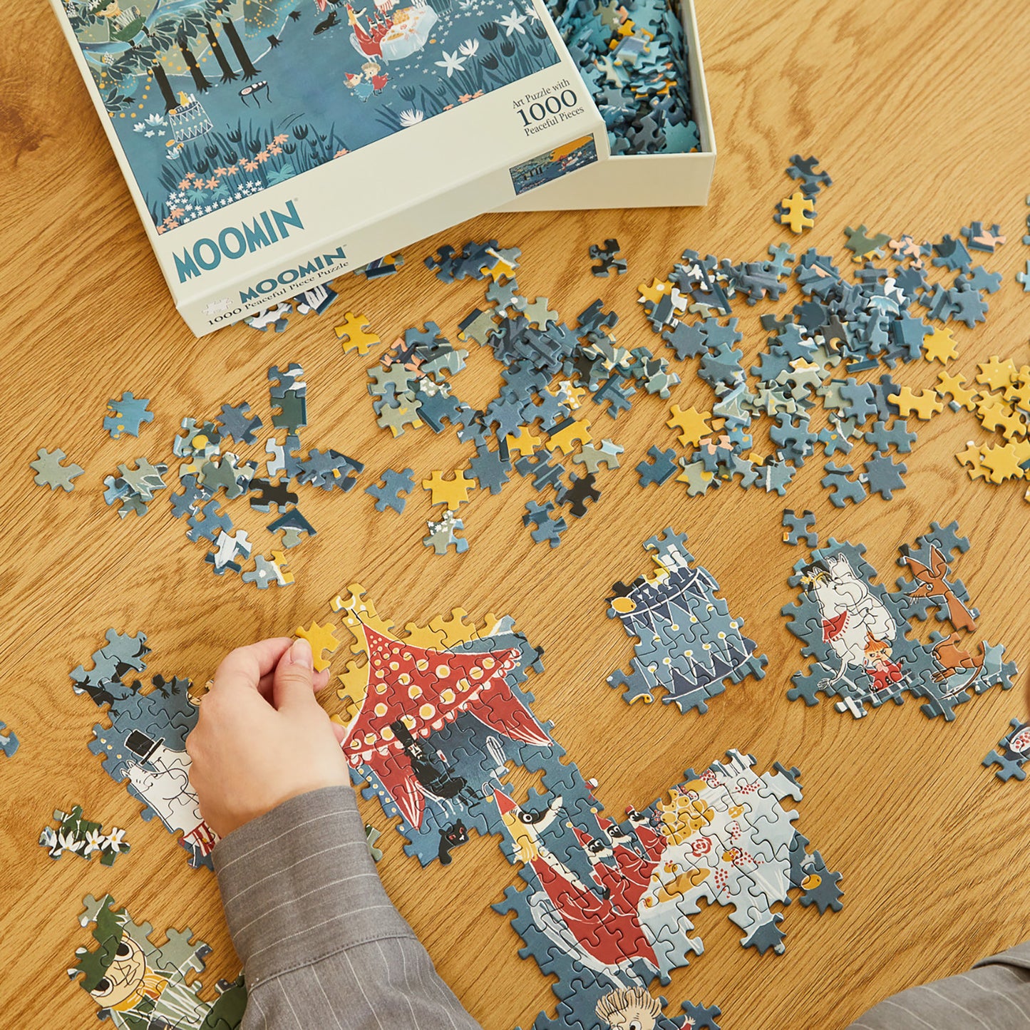 Moomin Art Puzzle - Blue - 1000 pcs