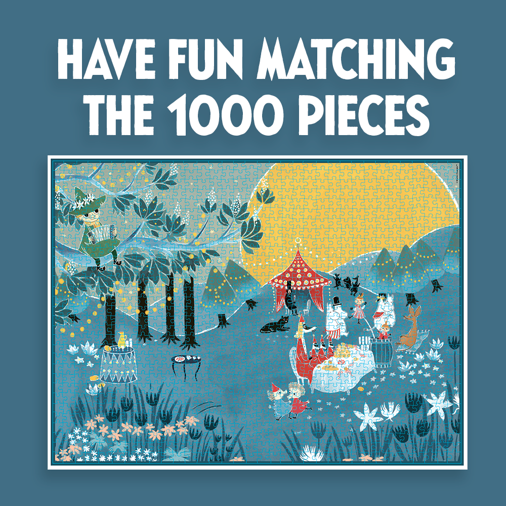 Moomin Art Puzzle - Blue - 1000 pcs