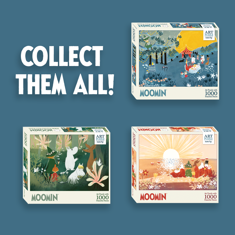 Moomin Art Puzzle - Blue - 1000 pcs