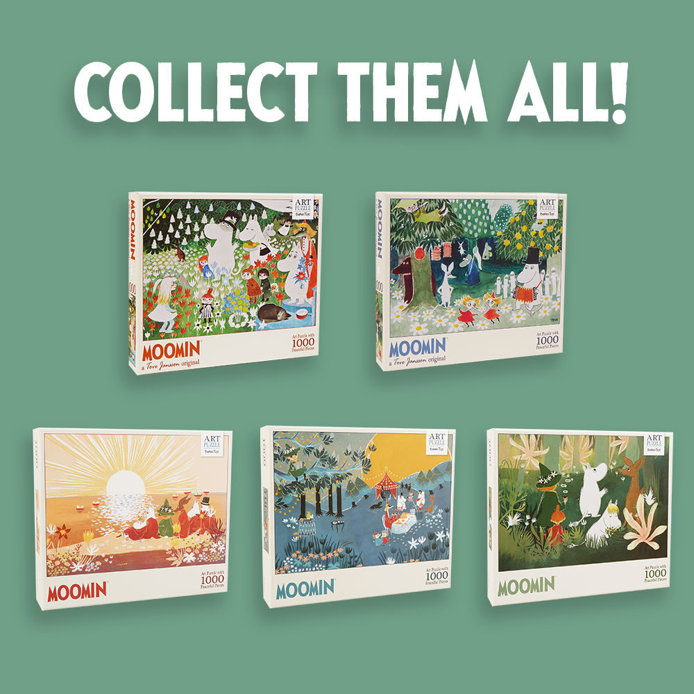 Moomin Art Puzzle - Green - 1000 pcs