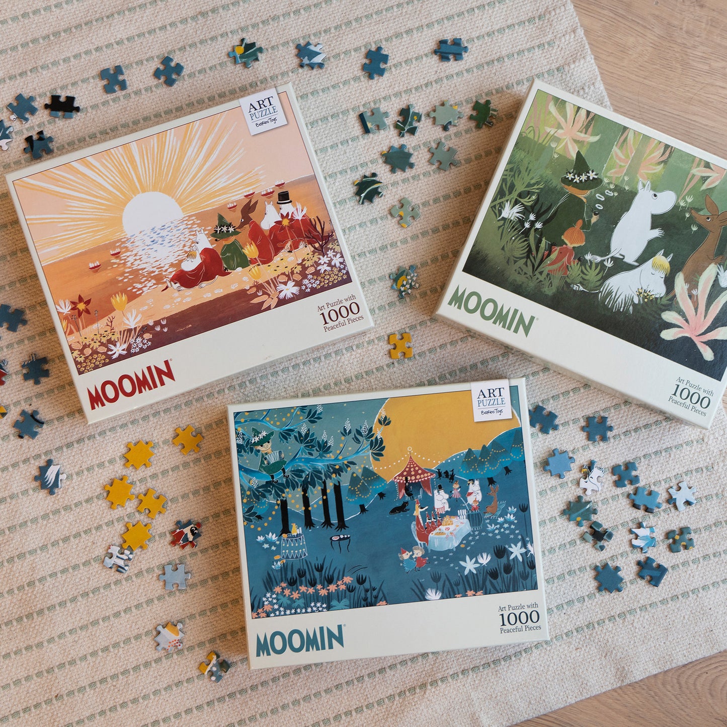Moomin Art Puzzle - Green - 1000 pcs