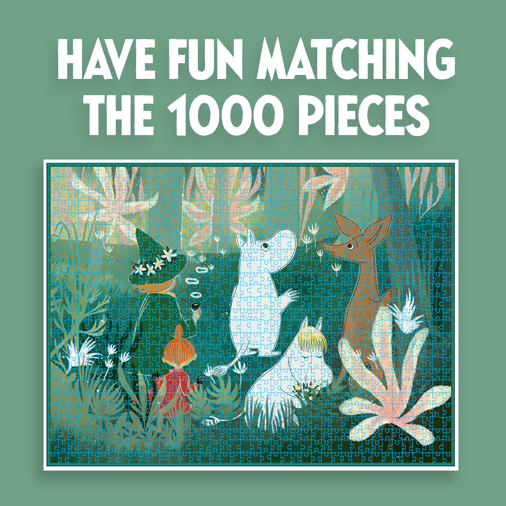 Moomin Art Puzzle - Green - 1000 pcs