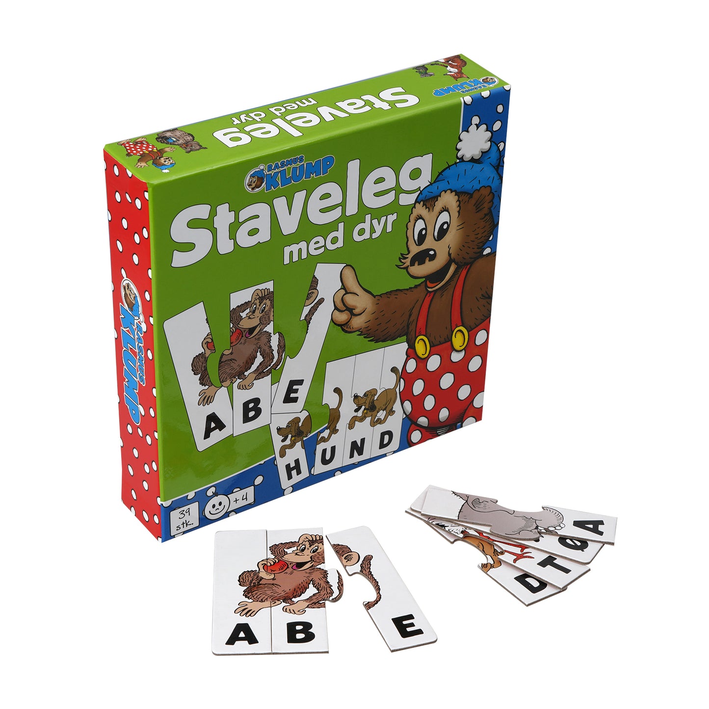 Rasmus Klump Staveleg - dyr
