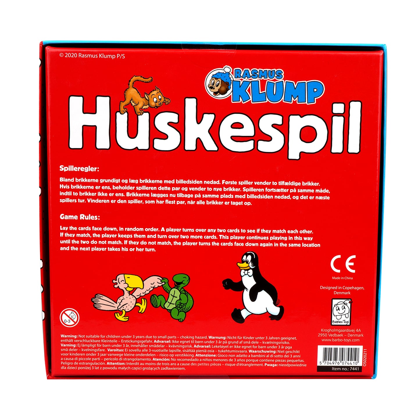 Rasmus Klump - Huskespil