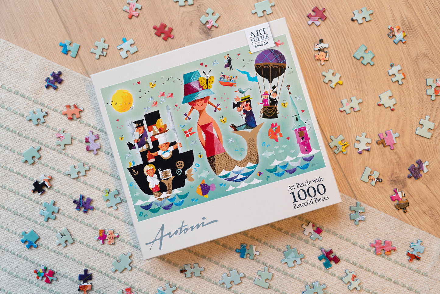 Ib Antoni -  Art Puslespil - 1000 brikker - Havfrue