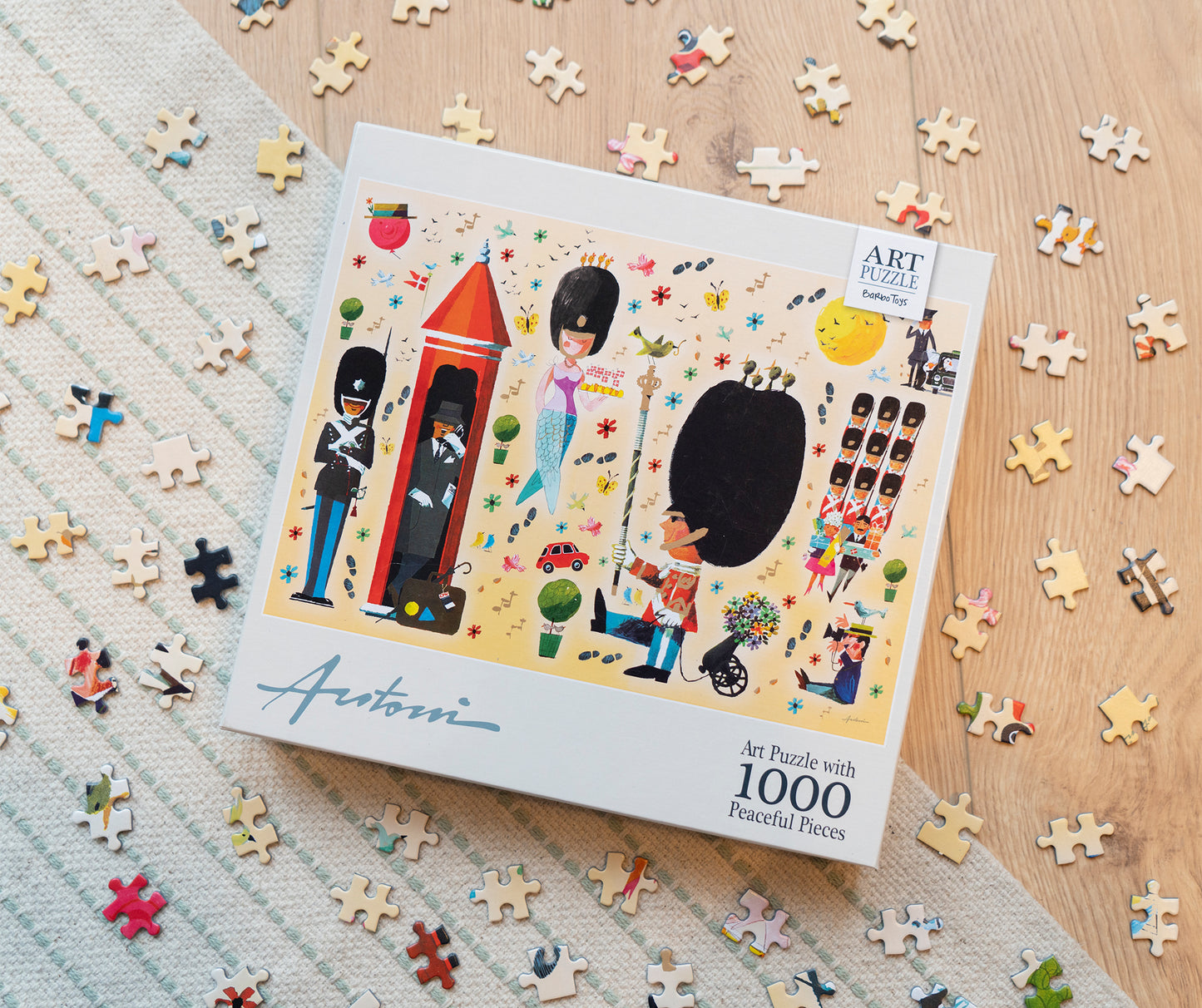 Ib Antoni - Art Puslespil - 1000 brikker - Den Kongelige Livgarde