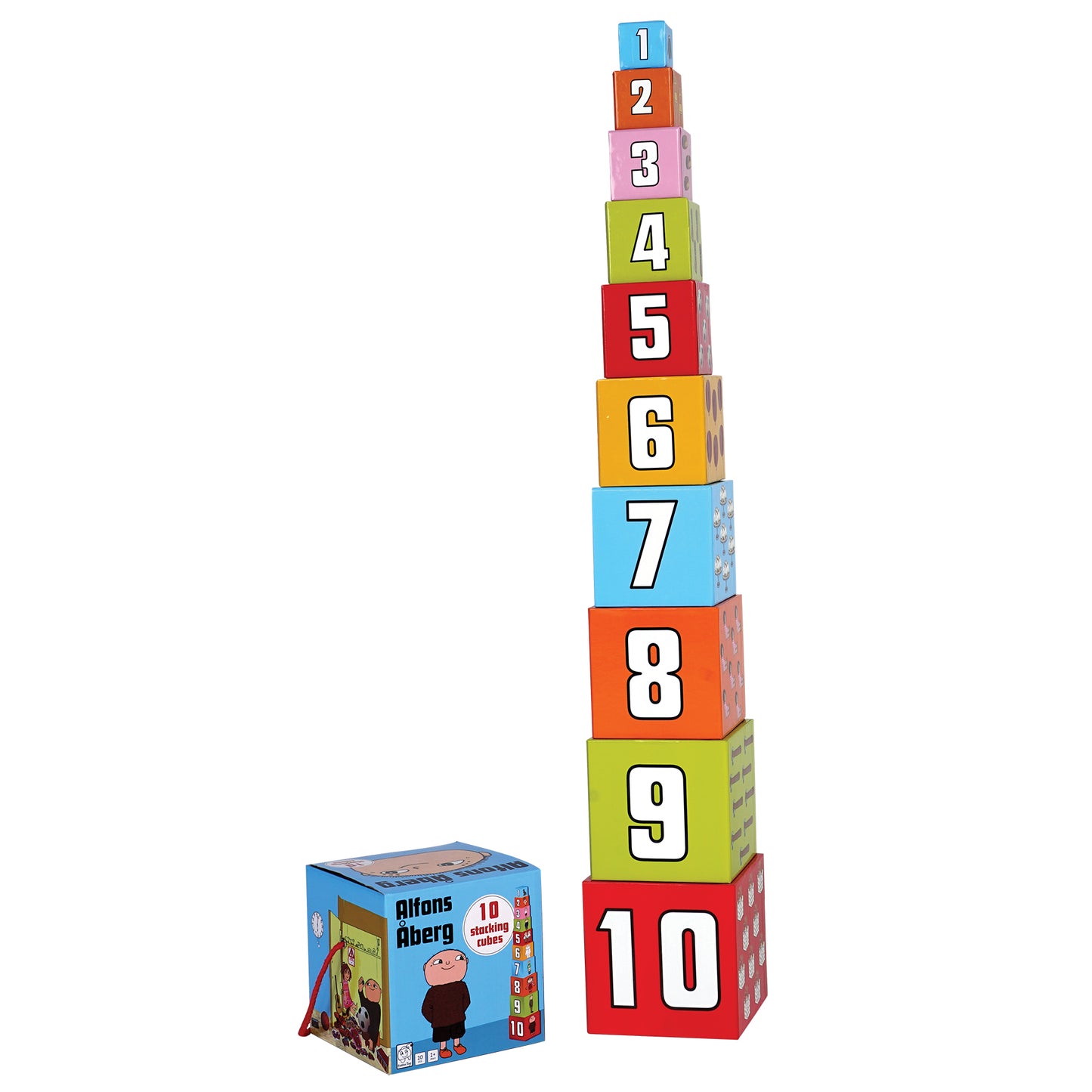 Alfons Åberg - Stacking Cubes