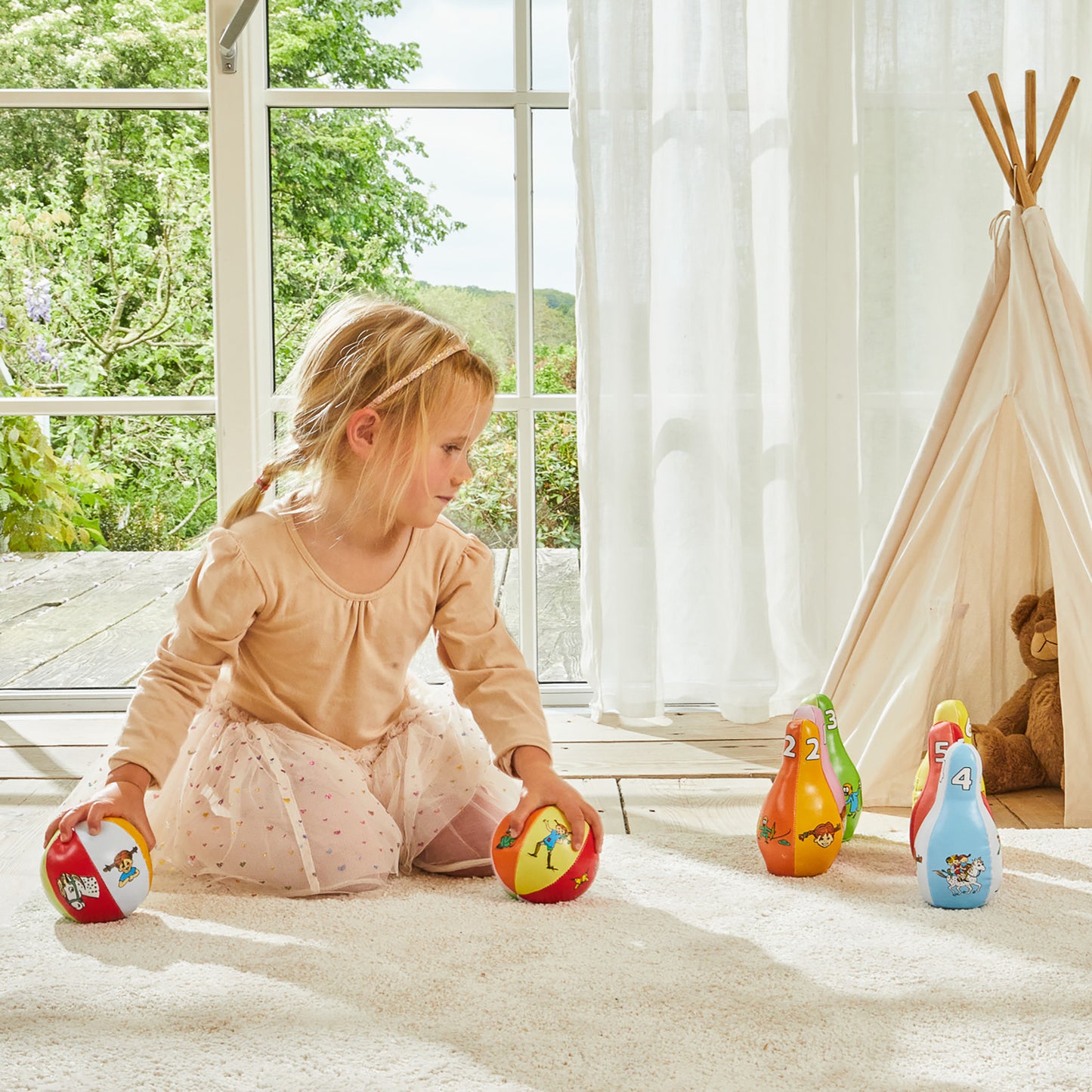 Pippi - Soft Bowling Set