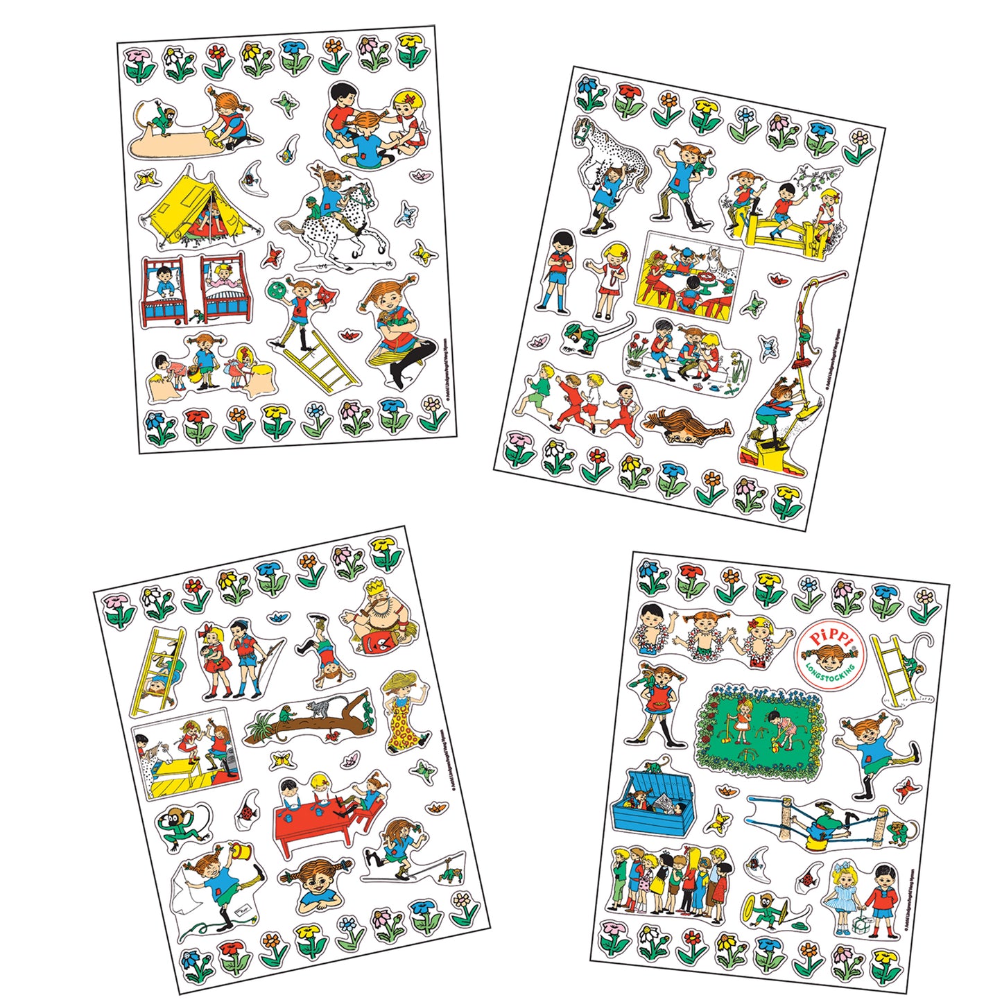 Pippi - Stickers - Friends