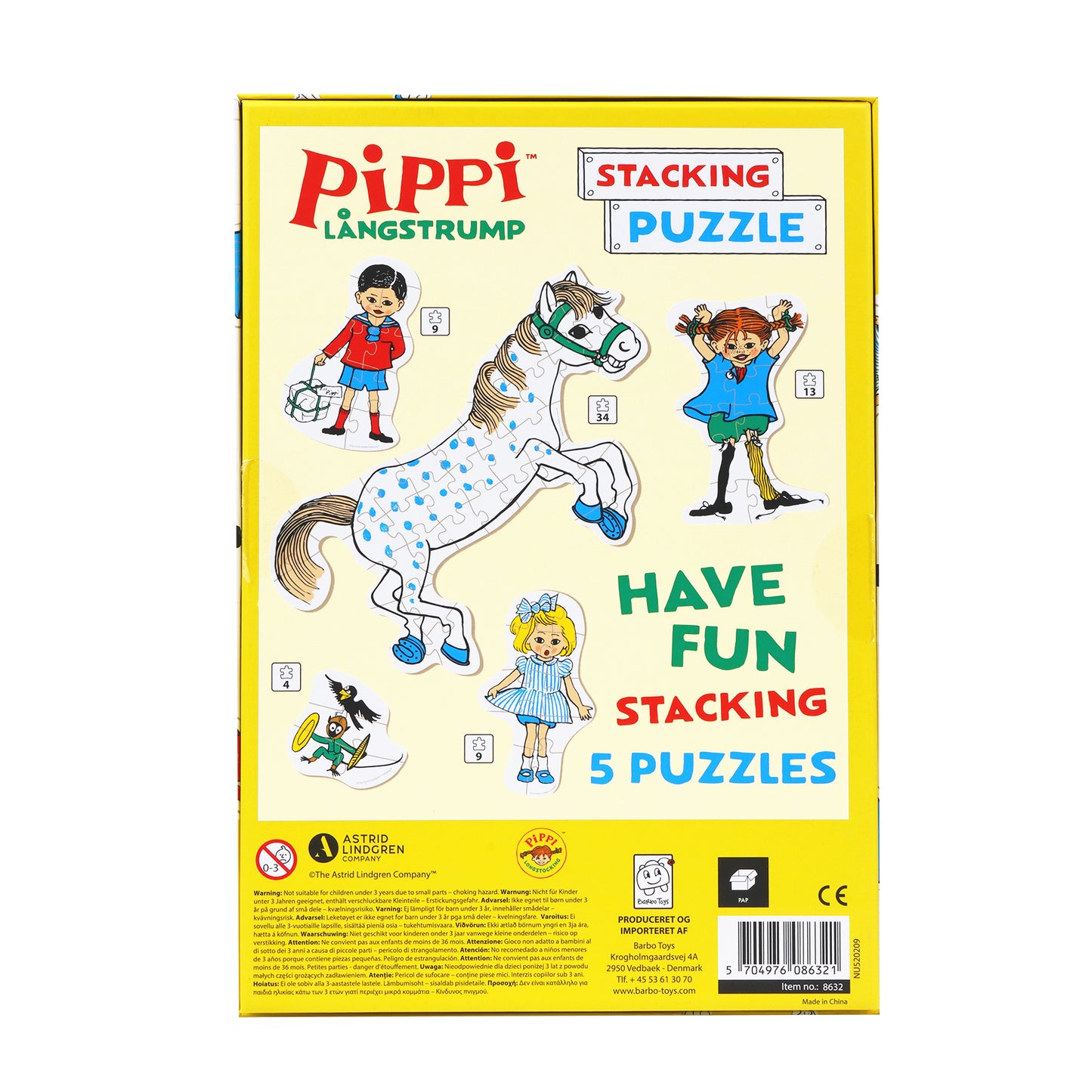 Pippi - Stacking Puzzle