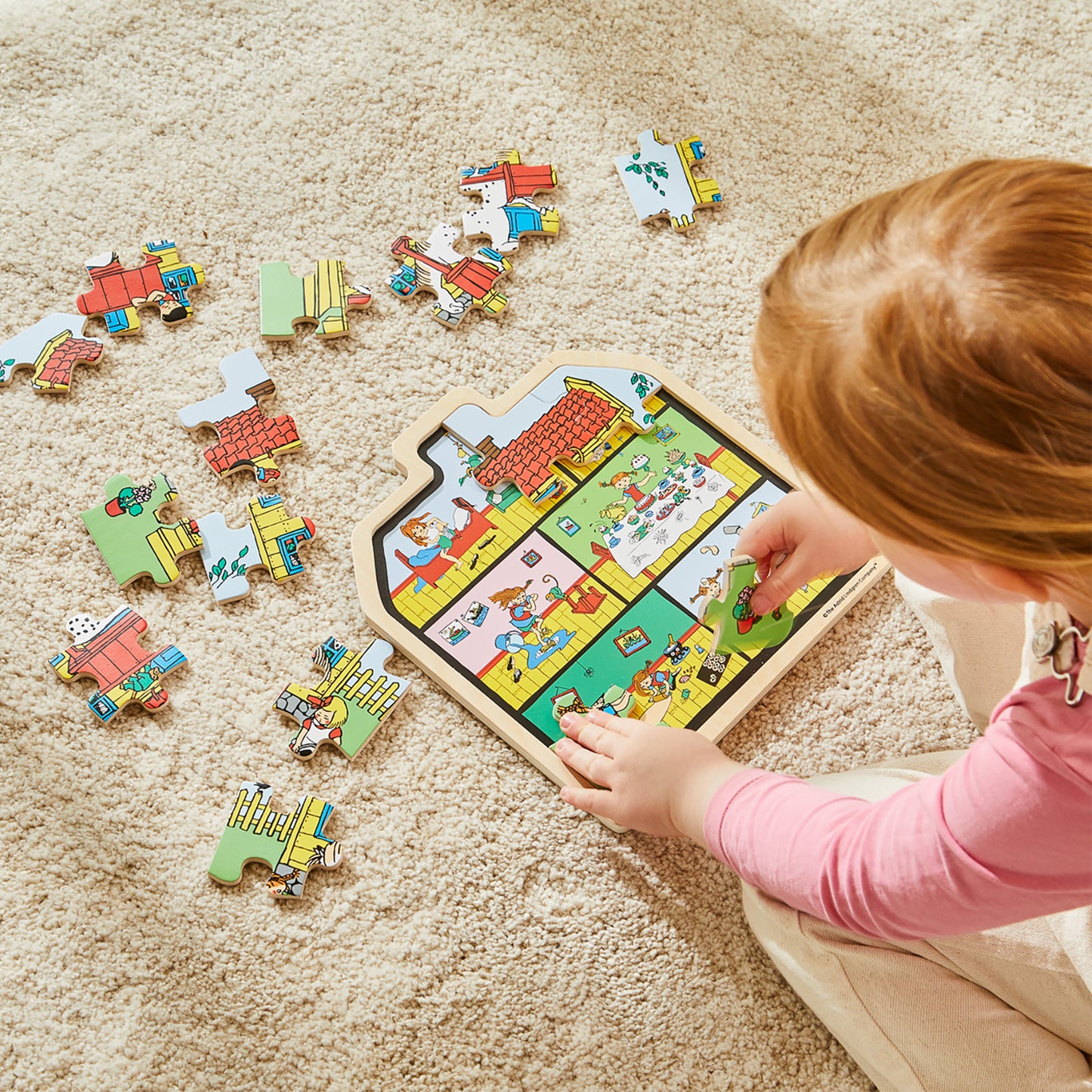 Pippi - Wooden House Puzzle