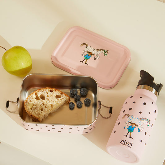 Pippi - Lunch Box - Pink