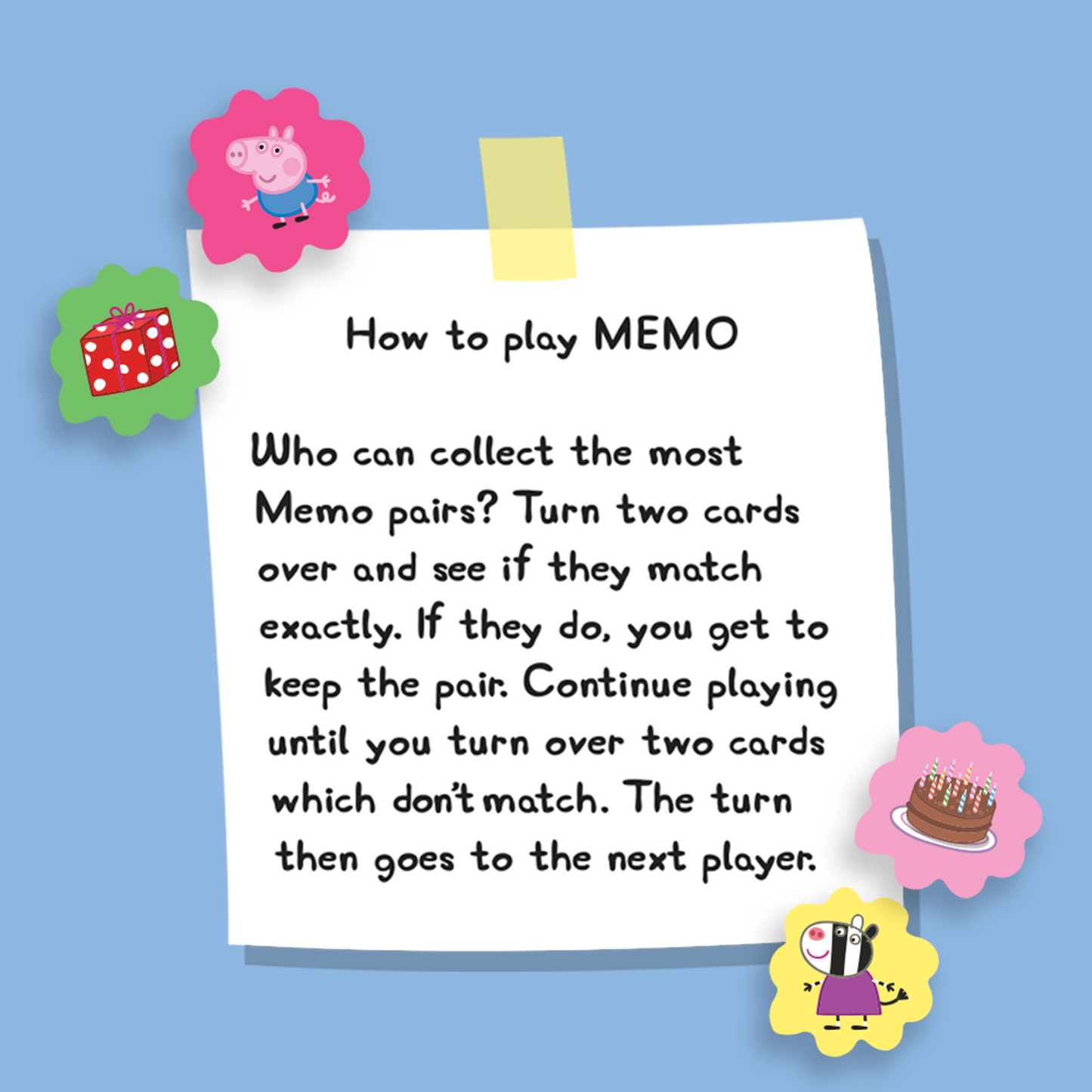 Peppa Pig Memo