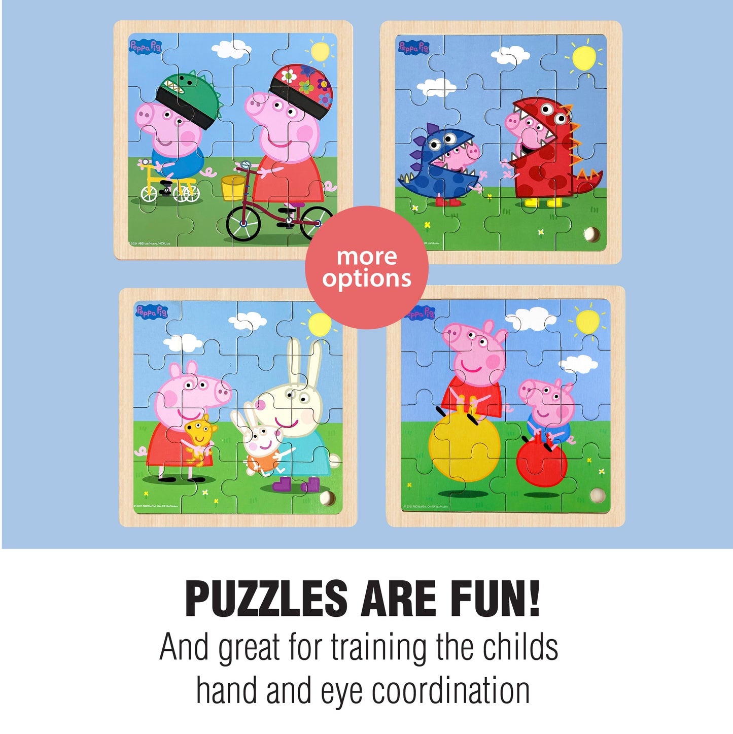 Peppa Pig - Wooden Puzzle - Mud