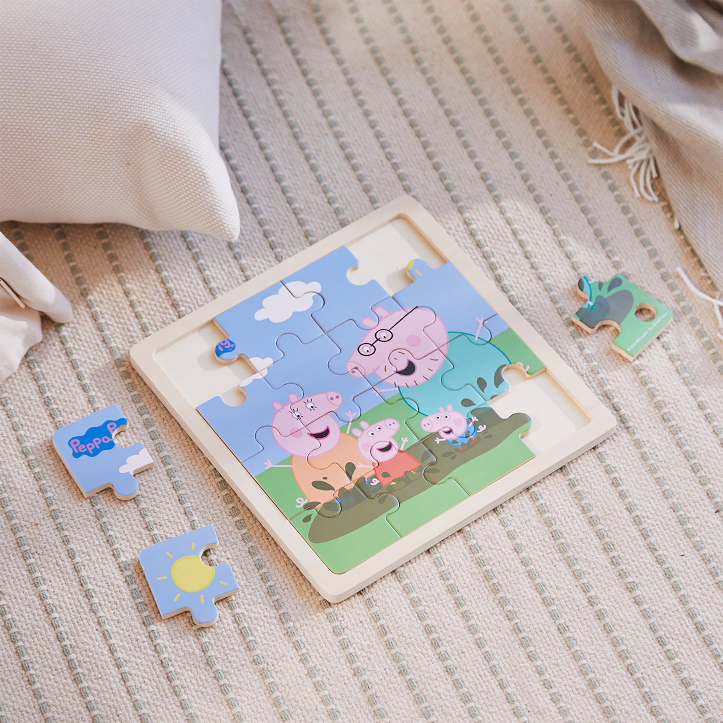 Peppa Pig - Wooden Puzzle - Mud