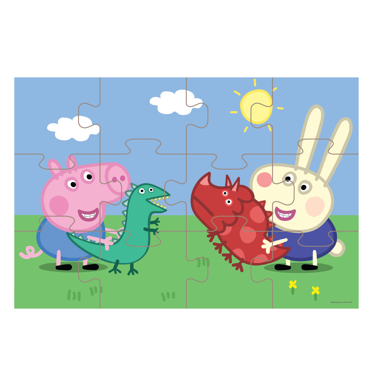 Peppa Pig - Puzzle Suitcase - George