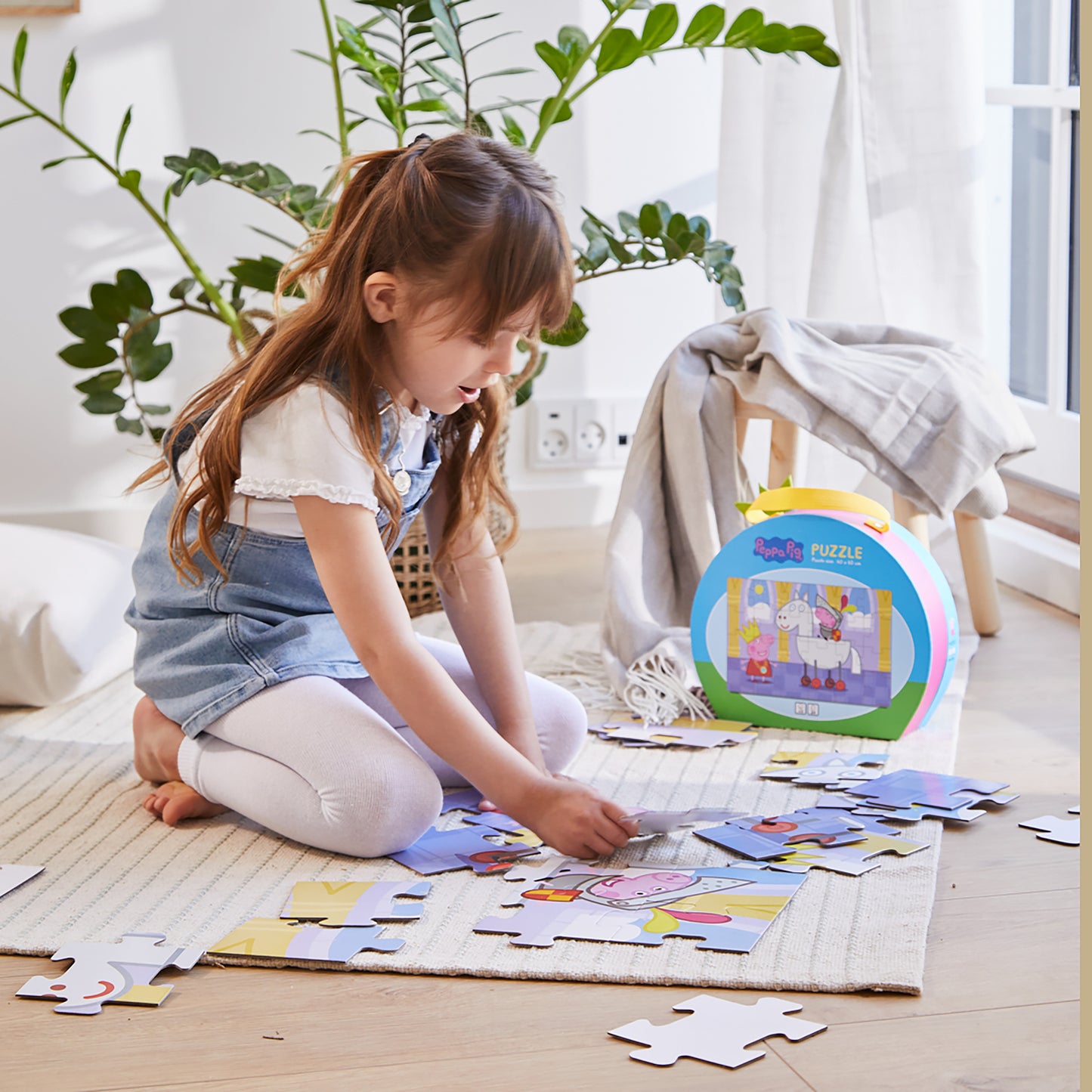 Peppa Pig - Puzzle Suitcase - Peppa Princess