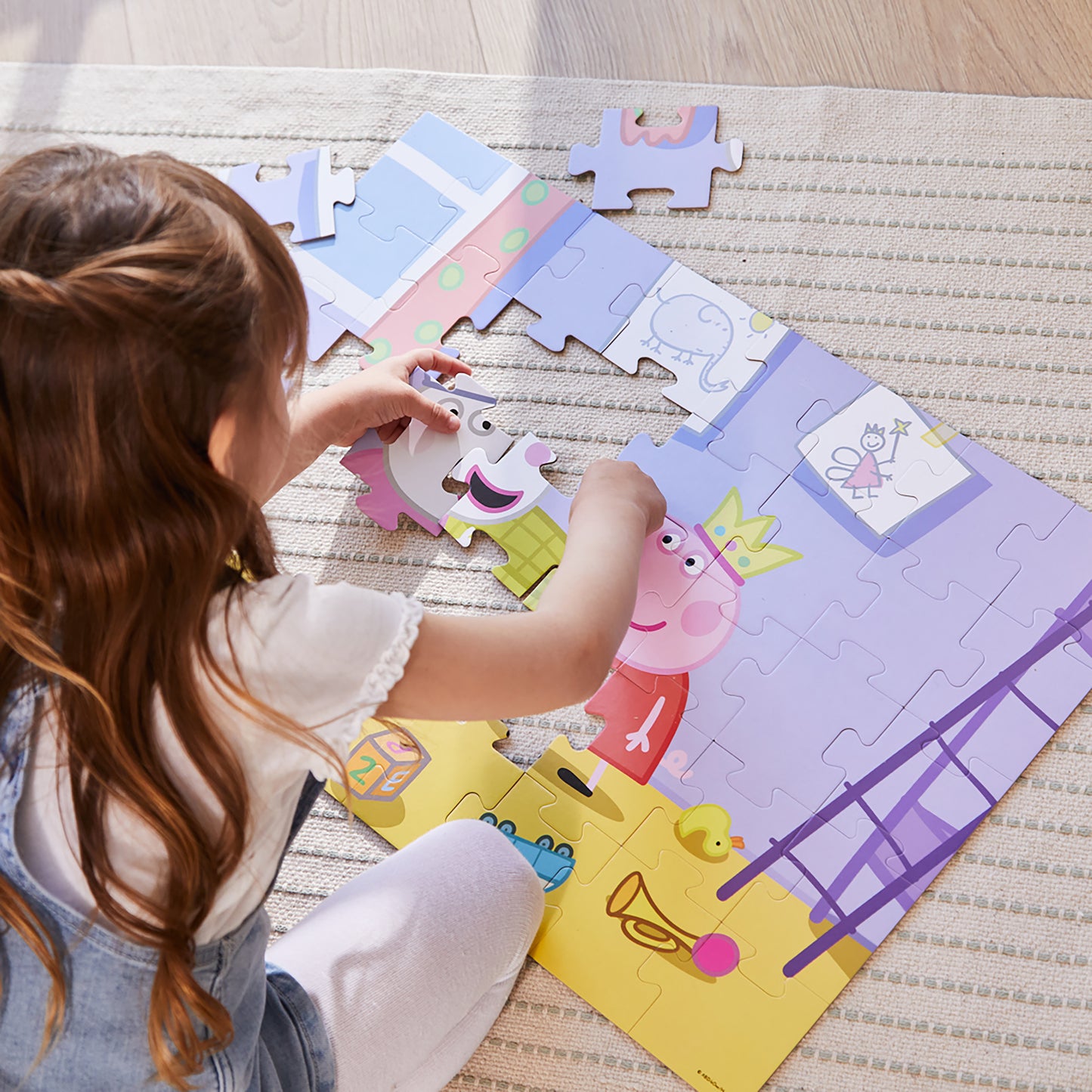 Peppa Pig - Puzzle Suitcase - Peppa Teddy