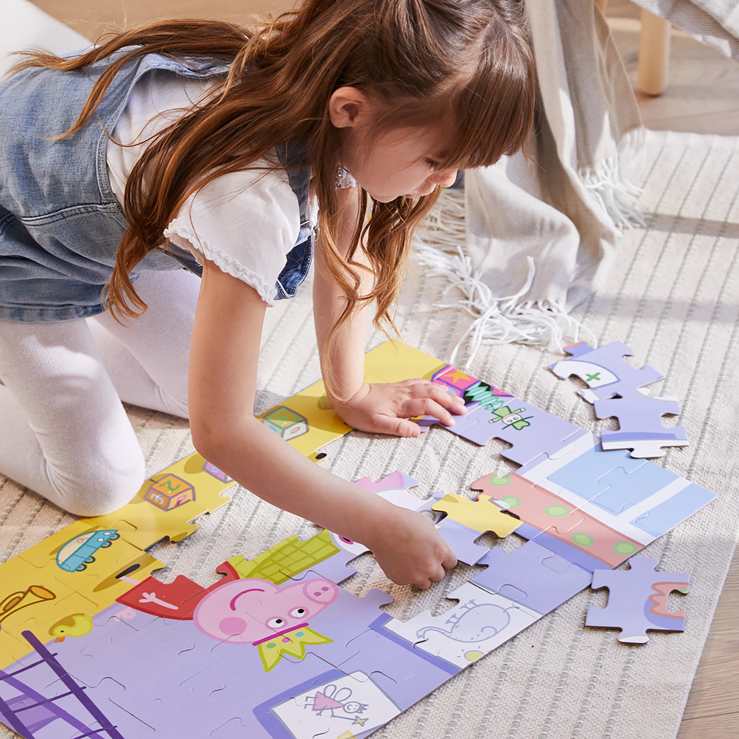 Peppa Pig - Puzzle Suitcase - Peppa Teddy