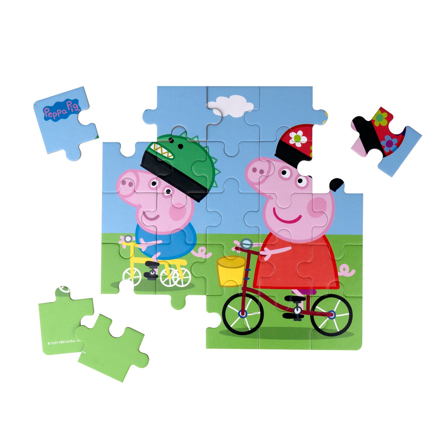 Peppa Pig Suitcase with Puzzle