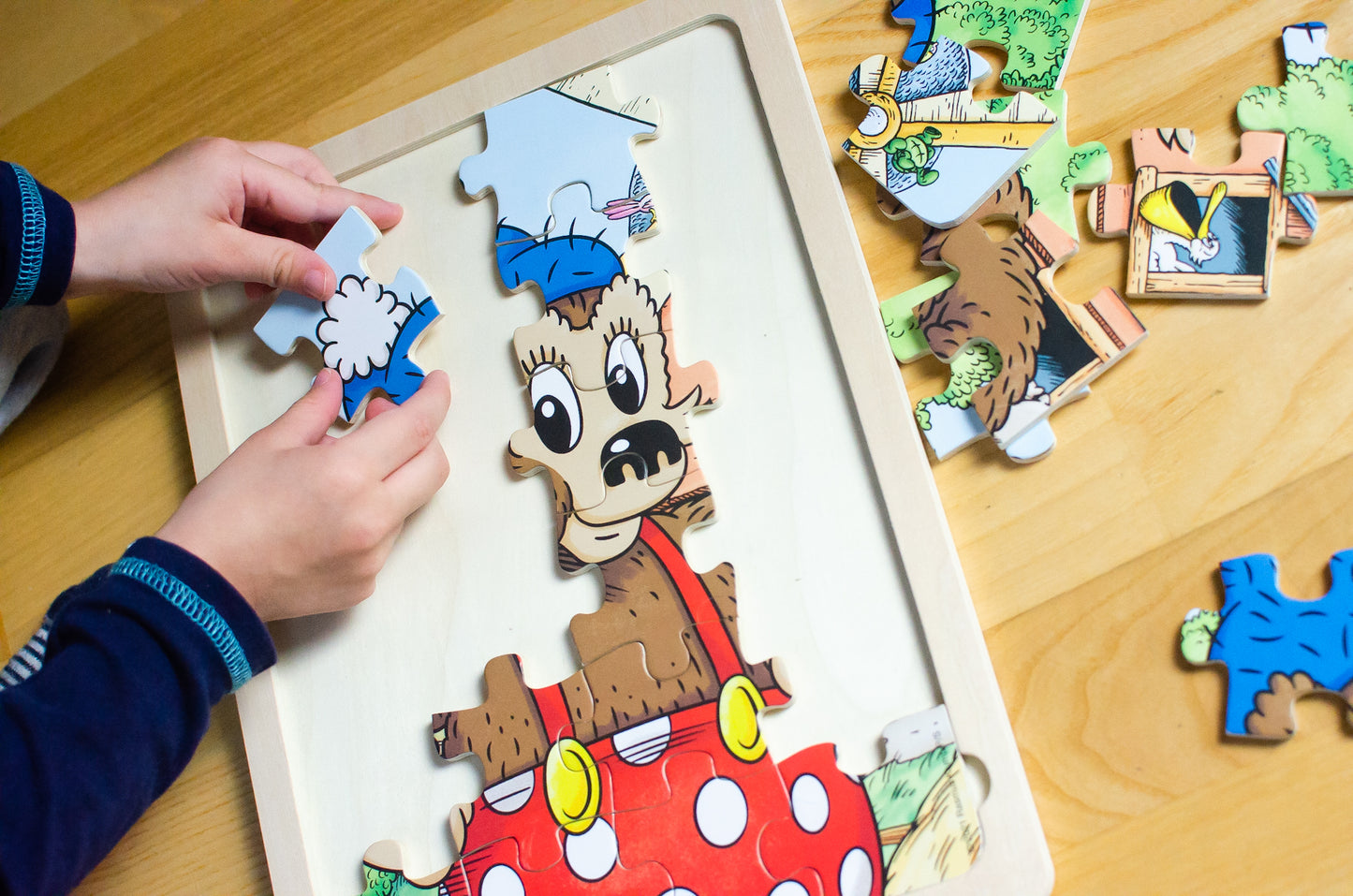 Rasmus Klump - Træpuslespil